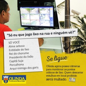 Peça encomendada pela Prefeitura de Olinda (Foto: Divulgação)
